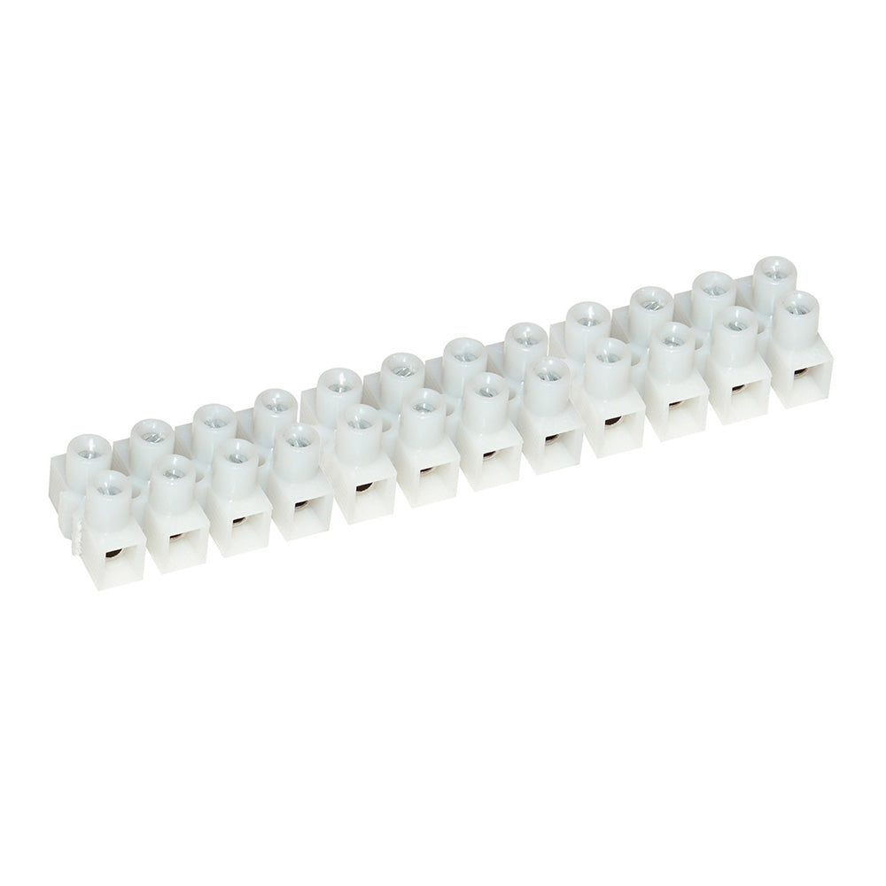 Pacer 15A Euro Style Terminal Block 12 Gang 5 Pack E150125