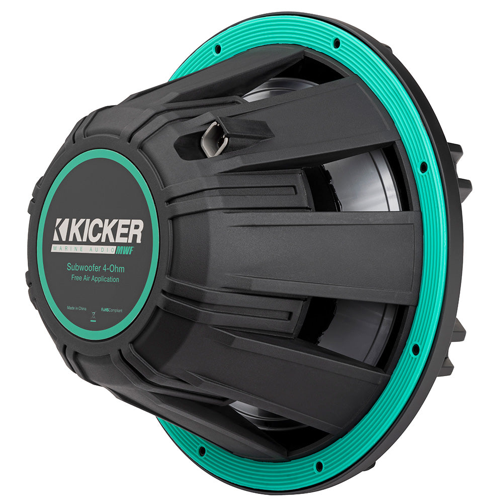 KICKER 12 Premium Marine Subwoofer fFreeAir Applications 4Ohm 51MWF124