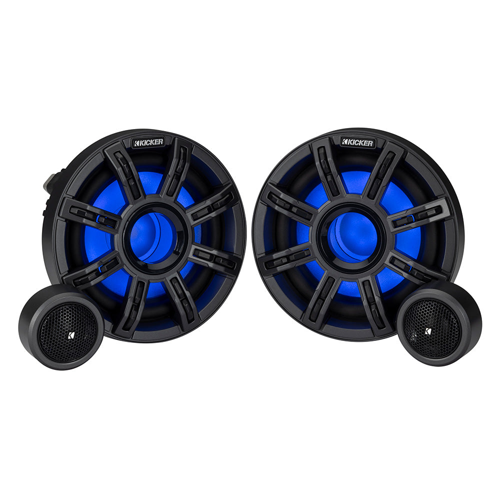 KICKER 65 Premium Marine Component Speakers 4Ohm 51MSS65