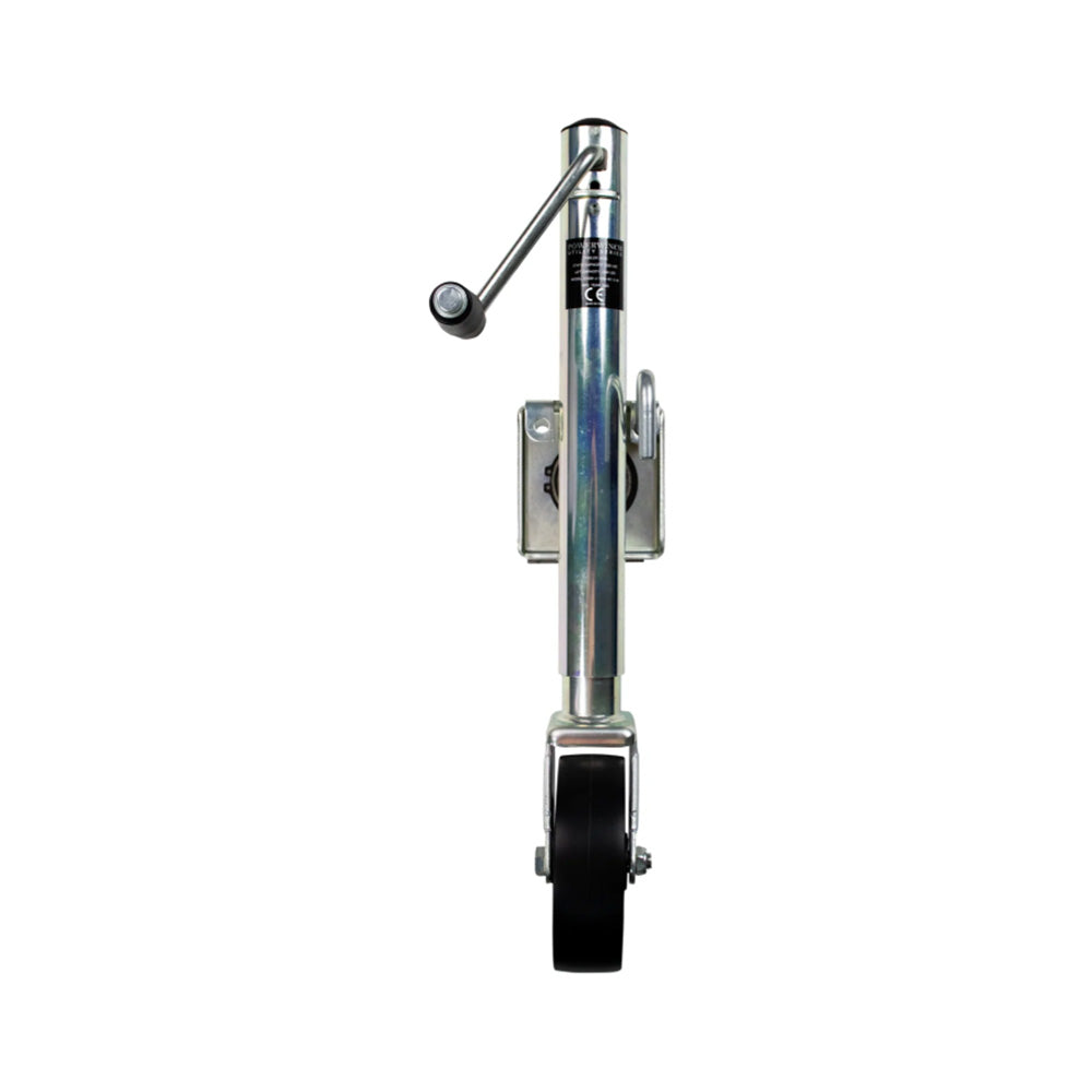 Powerwinch Utility Series Jack 1000lb BoltOn Single Wheel Zinc 21500J1000B1ZR