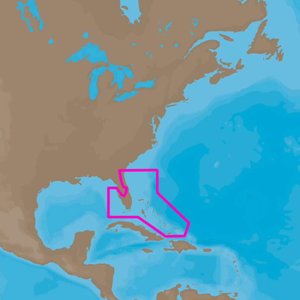 CMAP 4D NAD943 Florida The Bahamas MNAD943MS