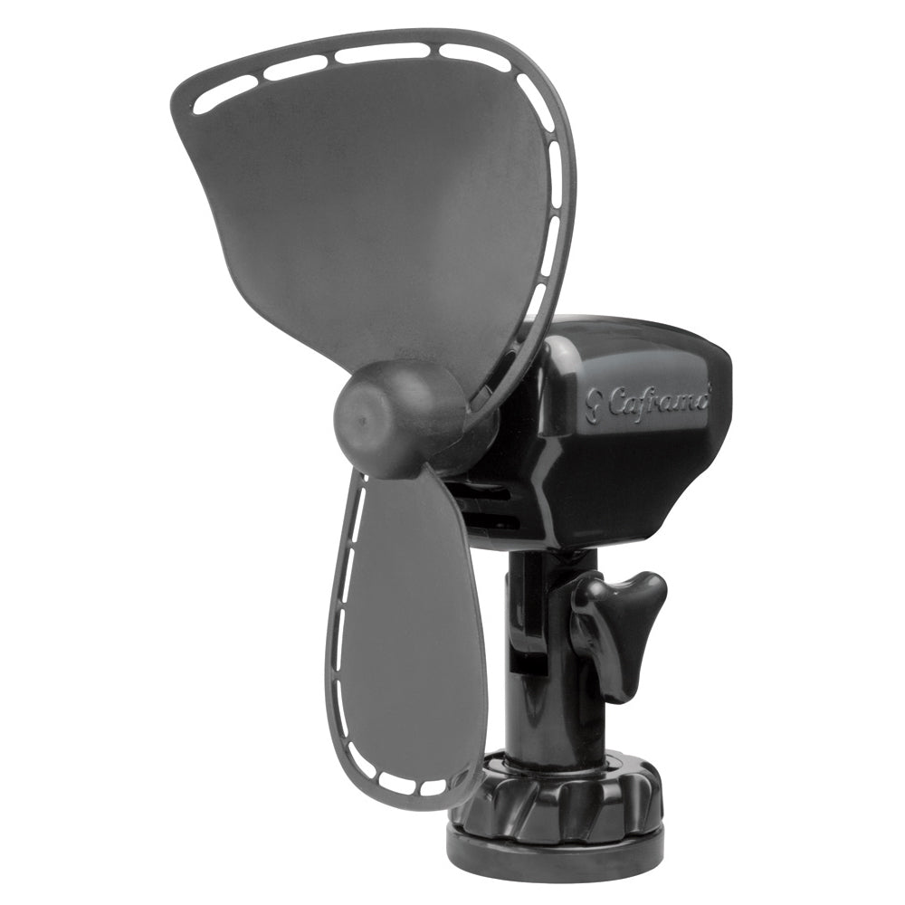 SEEKR by Caframo Ultimate 747 12V 2Speed 7 Fan wLighter Plug Black 747DCBCS