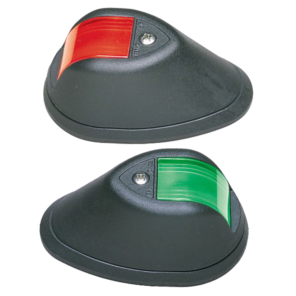 Perko Vertical Mount Side Lights 12V Black 0254B00DP1