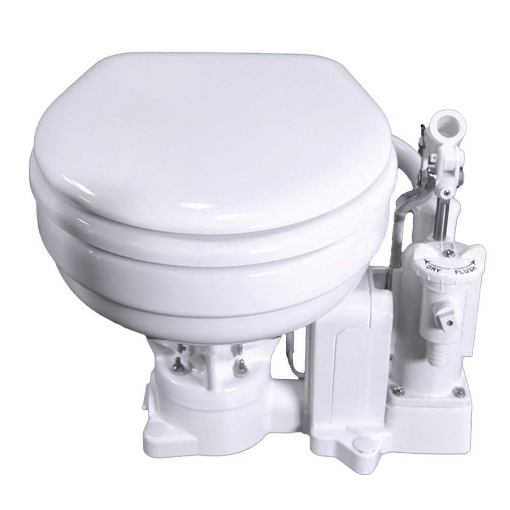 Raritan PH PowerFlush ElectricManual Toilet Household Size 12v White P102E12