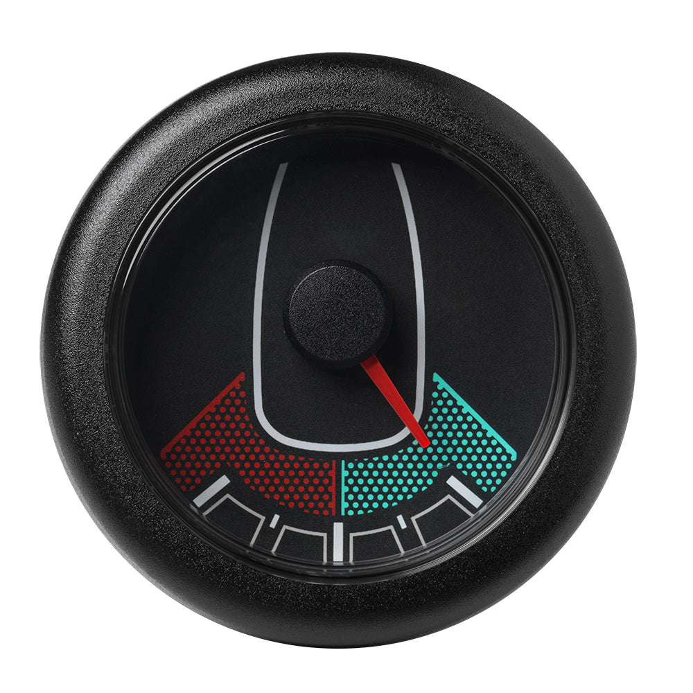 Veratron 52MM 2116 OceanLink Rudder Angle Gauge LeftRight Black Dial Bezel A2C1066080001