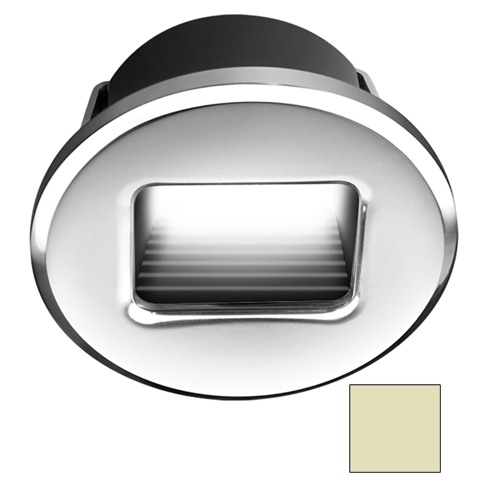 i2Systems Ember E1150Z SnapIn Polished Chrome Round Warm White Light E1150Z11CAB
