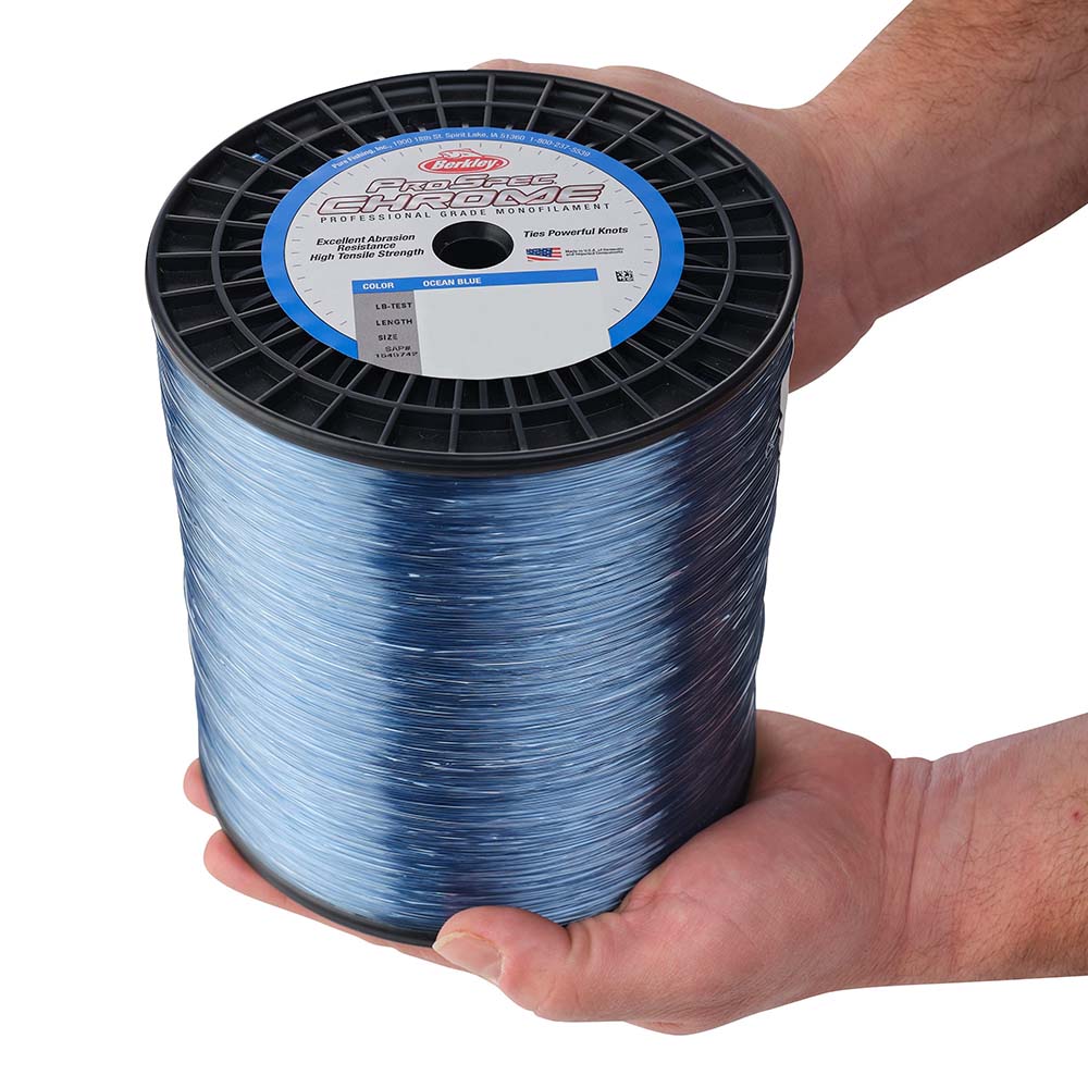 Berkley ProSpec Chrome Ocean Blue Monofilament 30 lb 3000 yds PSC3B30OBL 1545739