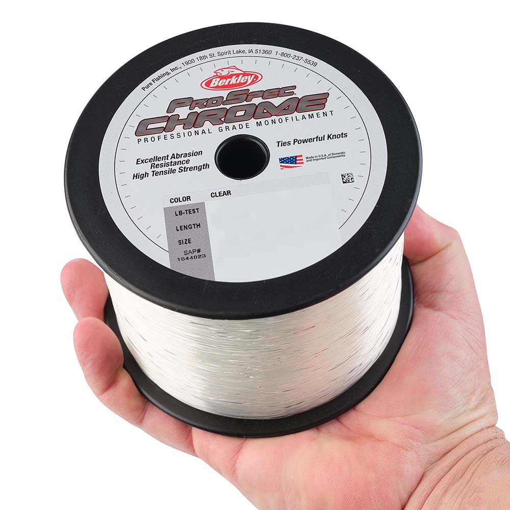 Berkley ProSpec Chrome Clear Microfilament 10lb 1000 yds PSC1B1015 1543455