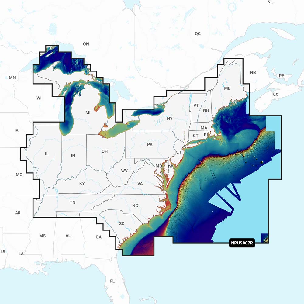 Navionics Platinum NPUS007R US East 010C137040