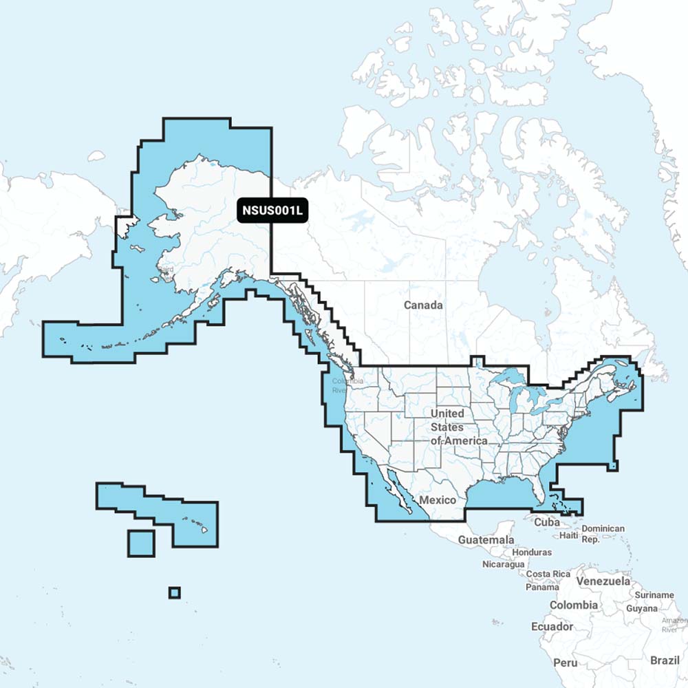 Garmin Navionics NSUS001L US Coastal Canada 010C128720