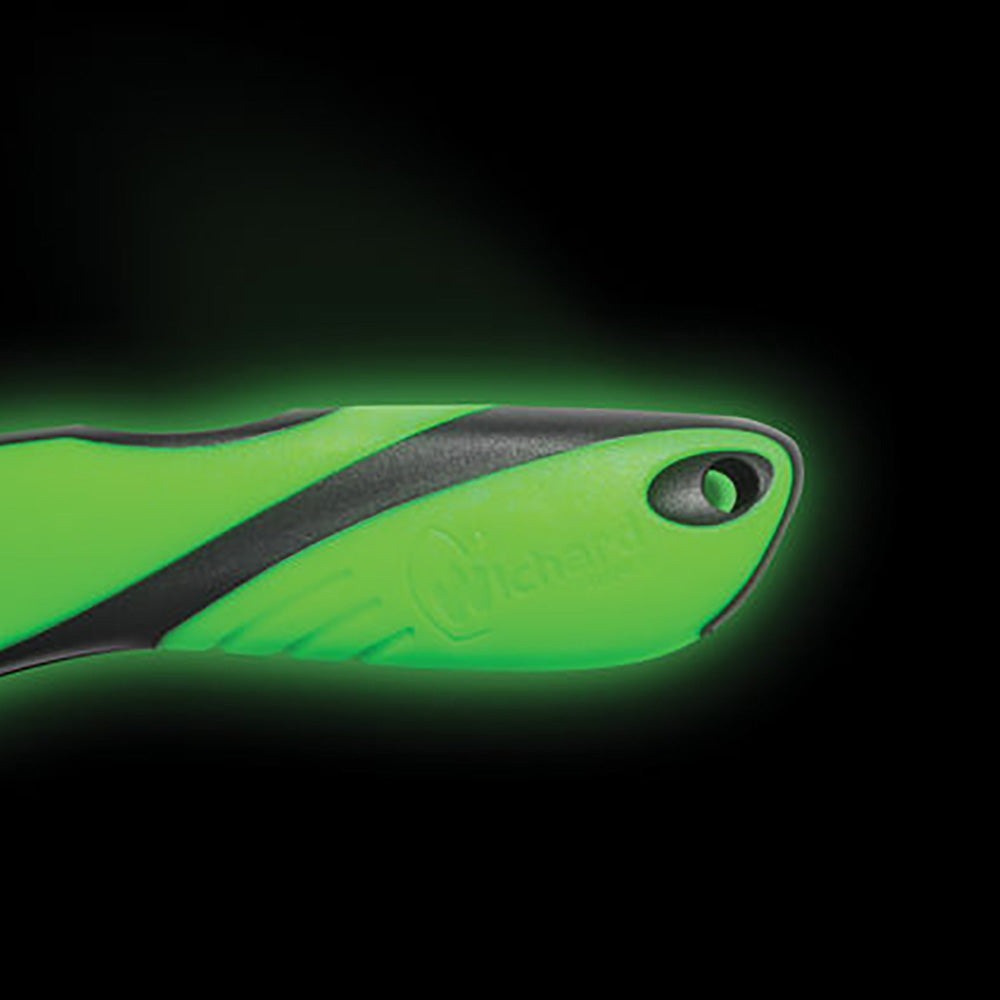 Wichard Offshore Knife Serrated Blade ShacklerSpike Fluorescent 10122