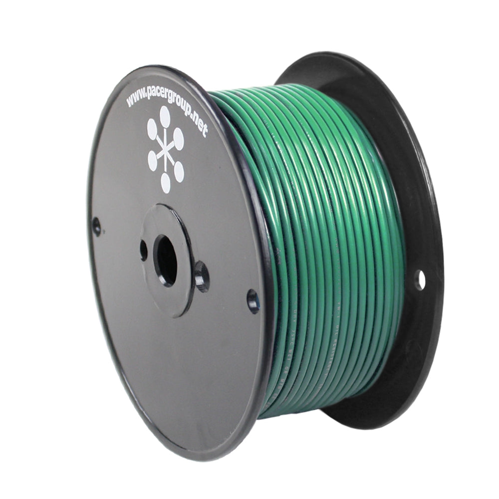 Pacer Green 10 AWG Primary Wire 250 WUL10GN250