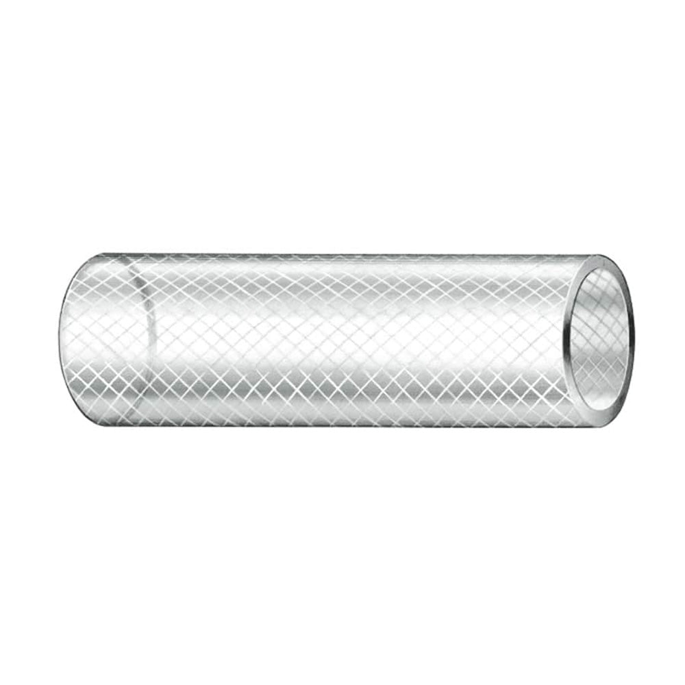 Trident Marine 1 x 50 Boxed Heavy Duty Reinforced PVC FDA Hose Drinking Water Safe Clear 1611006
