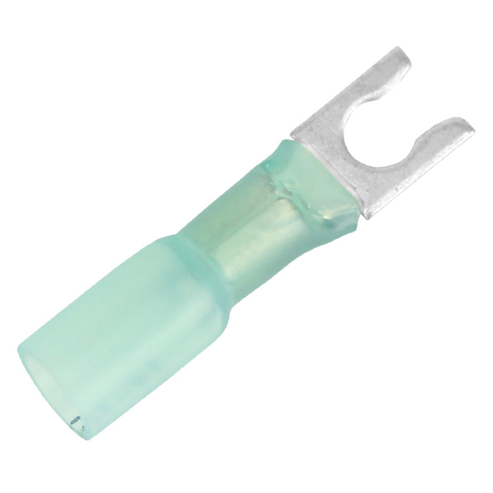 Pacer 1614 AWG Heat Shrink Spade Terminal 8 Stud Size 100 Pack TE148SLF100
