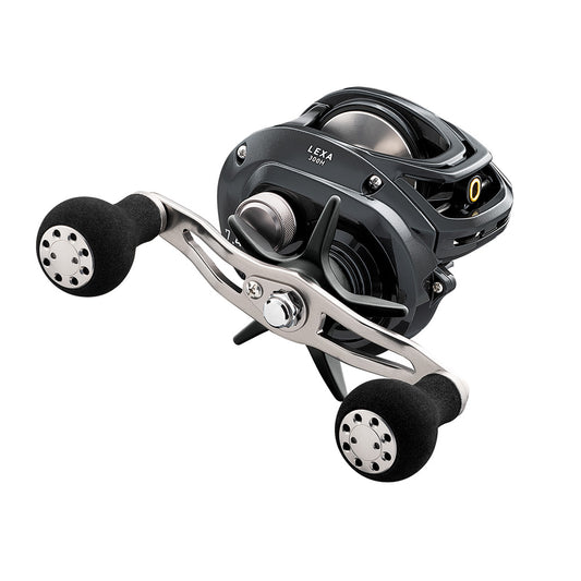 Daiwa Lexa 300 Baitcasting Reel  Left Hand  Hyper Speed  Dual Paddle Handle LX300HL