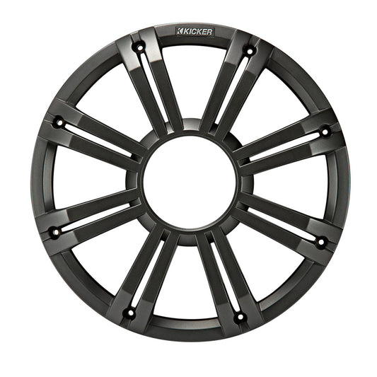 KICKER KMG10 10 Grille fKM10  KMF10 Subwoofers  Charcoal LED Lighting 45KMG10C