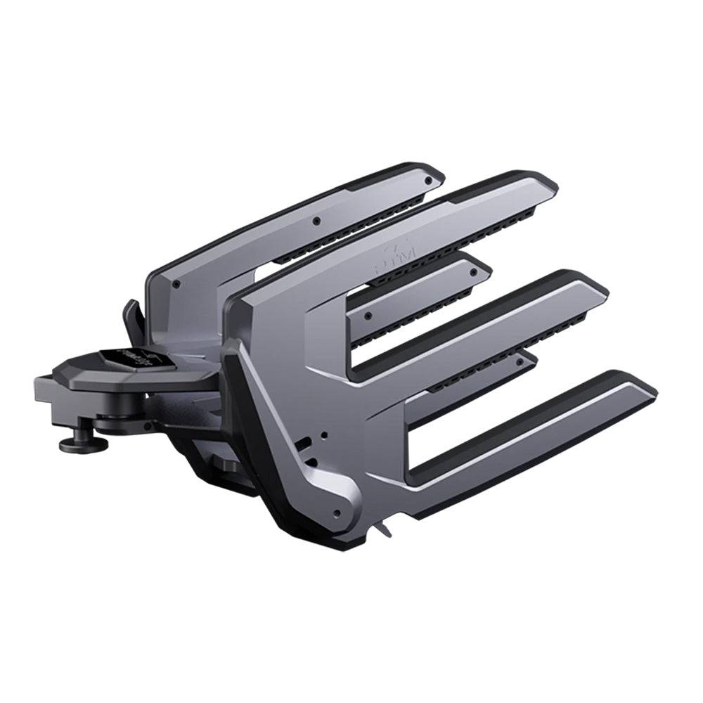 PTM Edge ClampForce 30 Clamping Wake Board Rack  Pair  Grey P134919010TEBGR
