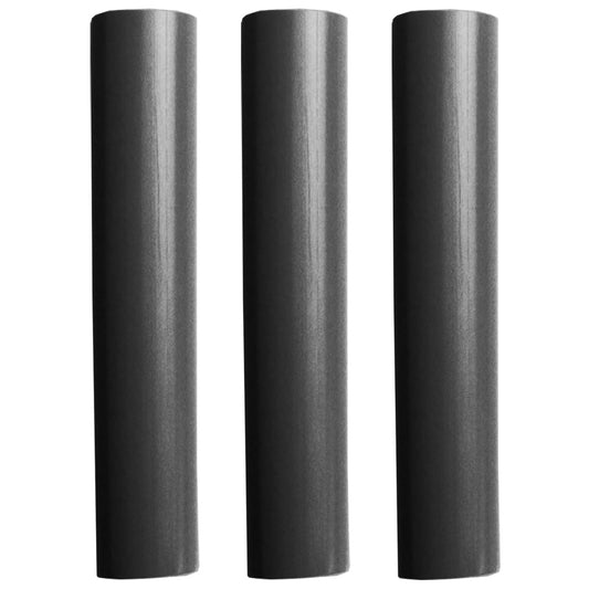 Pacer Battery Cable Heat Shrink Tubing  1 x 12  Black 3Pieces BEHS112BK3