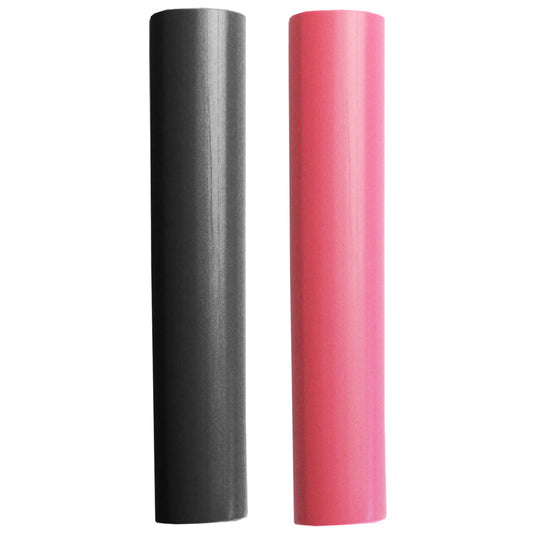 Pacer Battery Cable Heat Shrink Tubing  1 x 3  BlackRed 2Pieces Combo Pack BEHS13BKRD