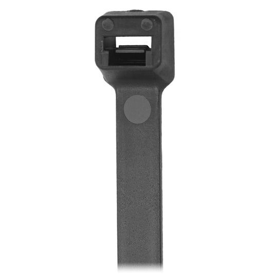 Pacer 15 Cable Tie  Black  120lb Tensile Strength  4 Bundle Diameter  100 Piece Bag CT4H50BK