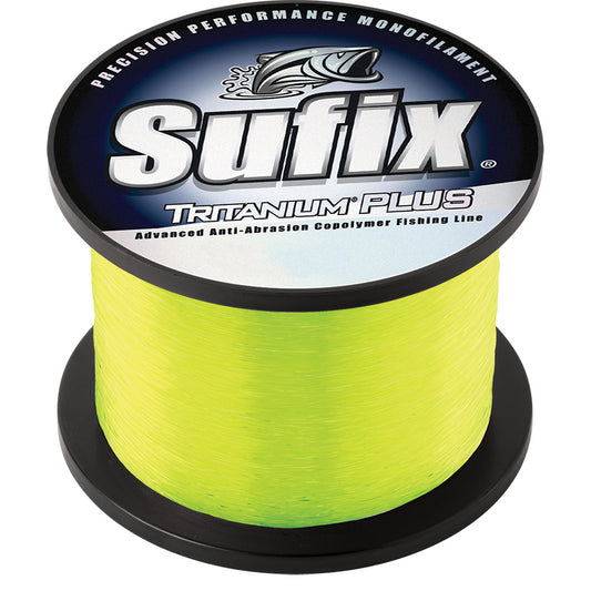 Sufix Tritanum Plus  25lb  Chartreuse  2145 yds 696225CH