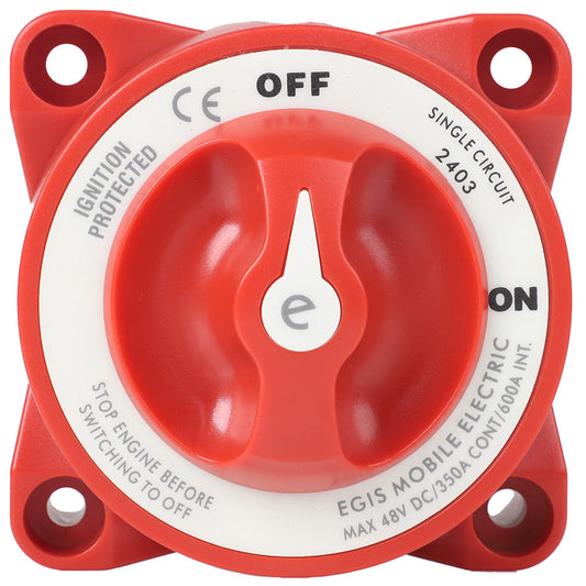 Egis ESeries 350A Battery Switch OffOn 2403