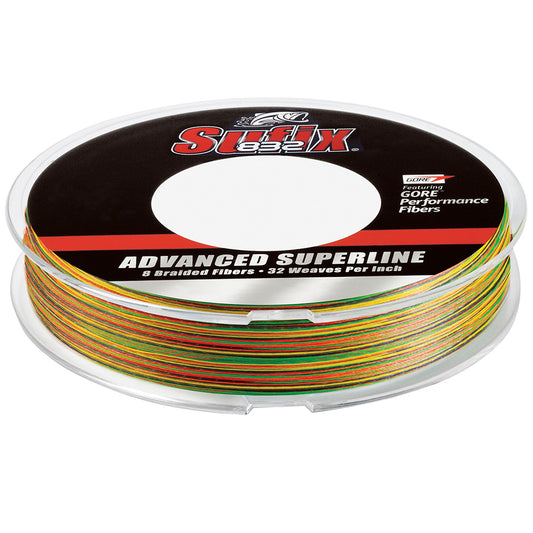Sufix 832 Braid  50lb  Fire Tiger  300 yds 660150FT