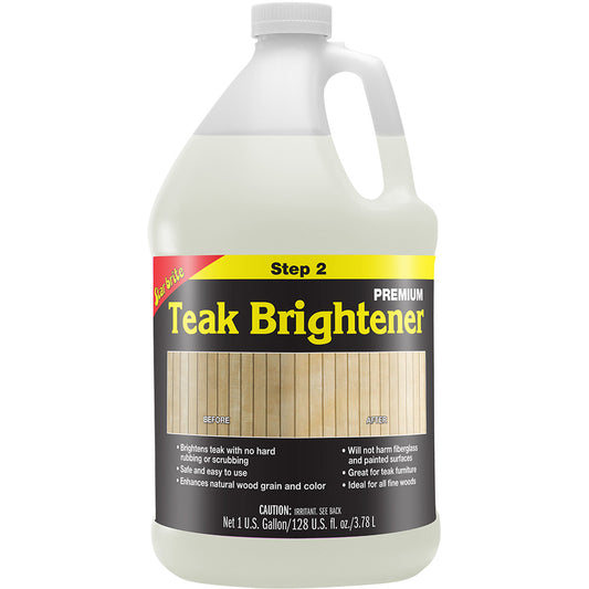 Star brite Premium Teak Brightener  1 Gallon 81500