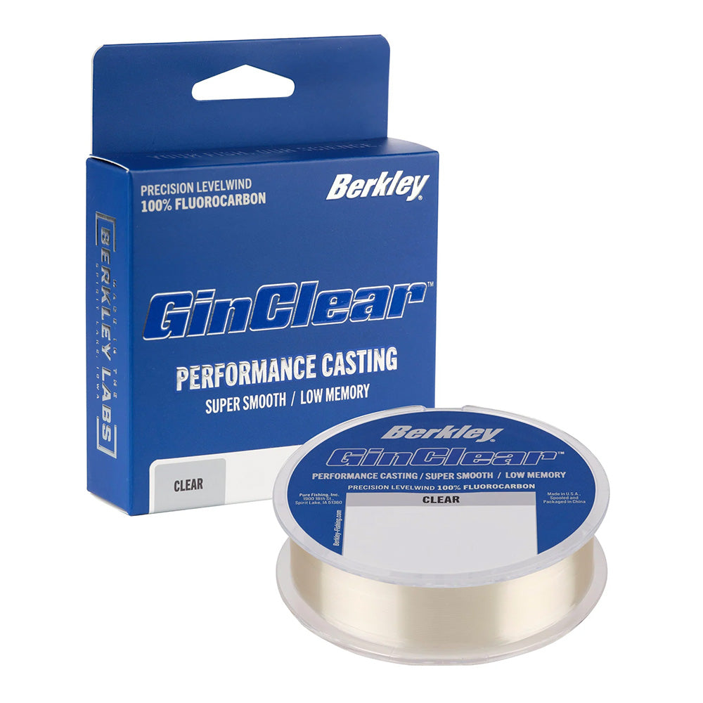 Berkley Ginclear Clear Fluorocarbon Line  12lb  200yd BGCFS1215 1637447