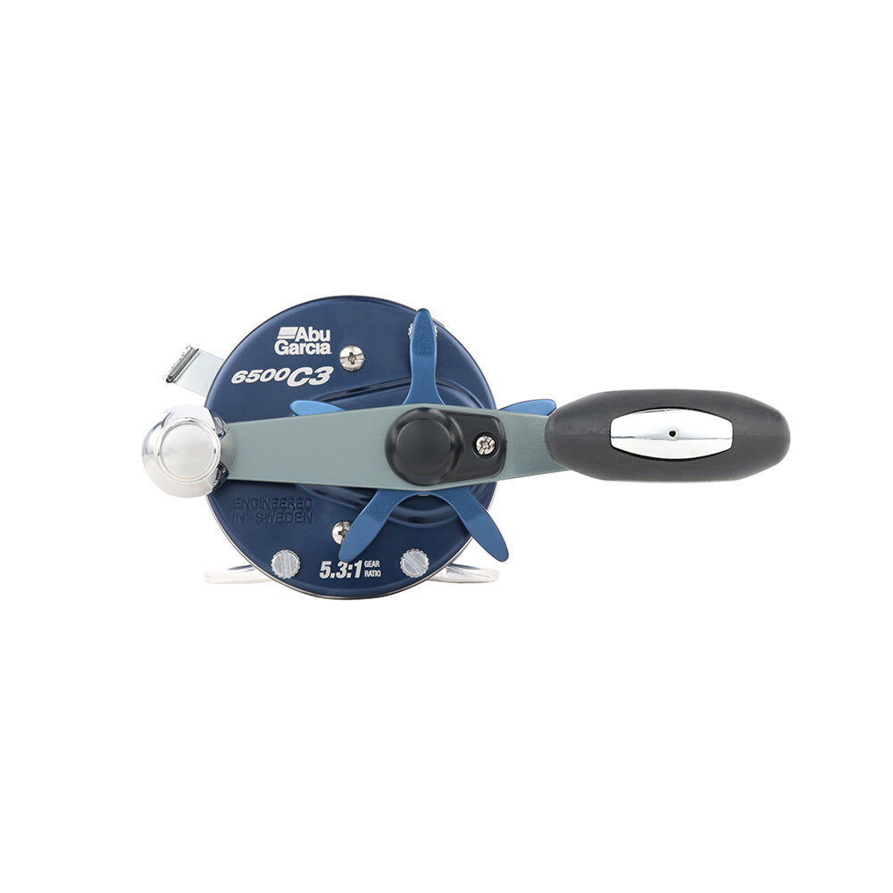 Abu Garcia Ambassadeur C3 Striper Round Baitcast Reel  Right Hand C36500STPSPC 1649441
