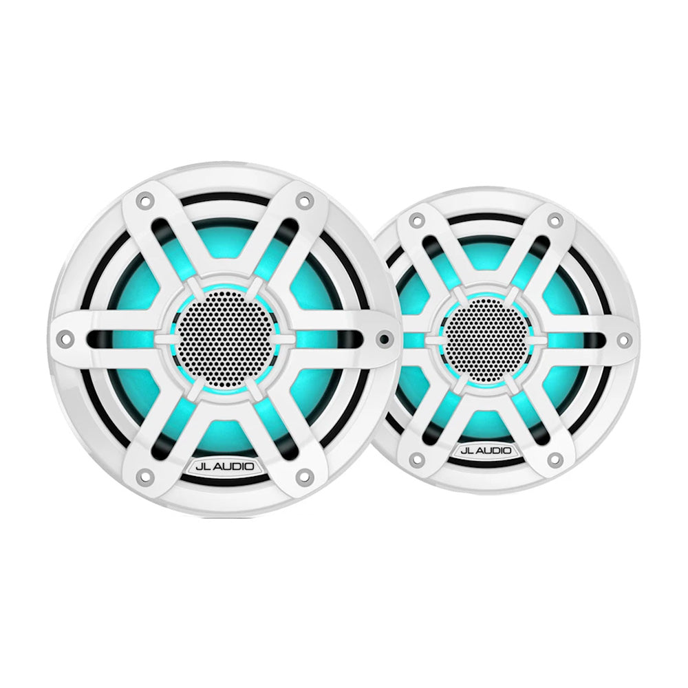 JL Audio M200 Marine Speakers 65 LED wWhite Sport Grille 0100475302
