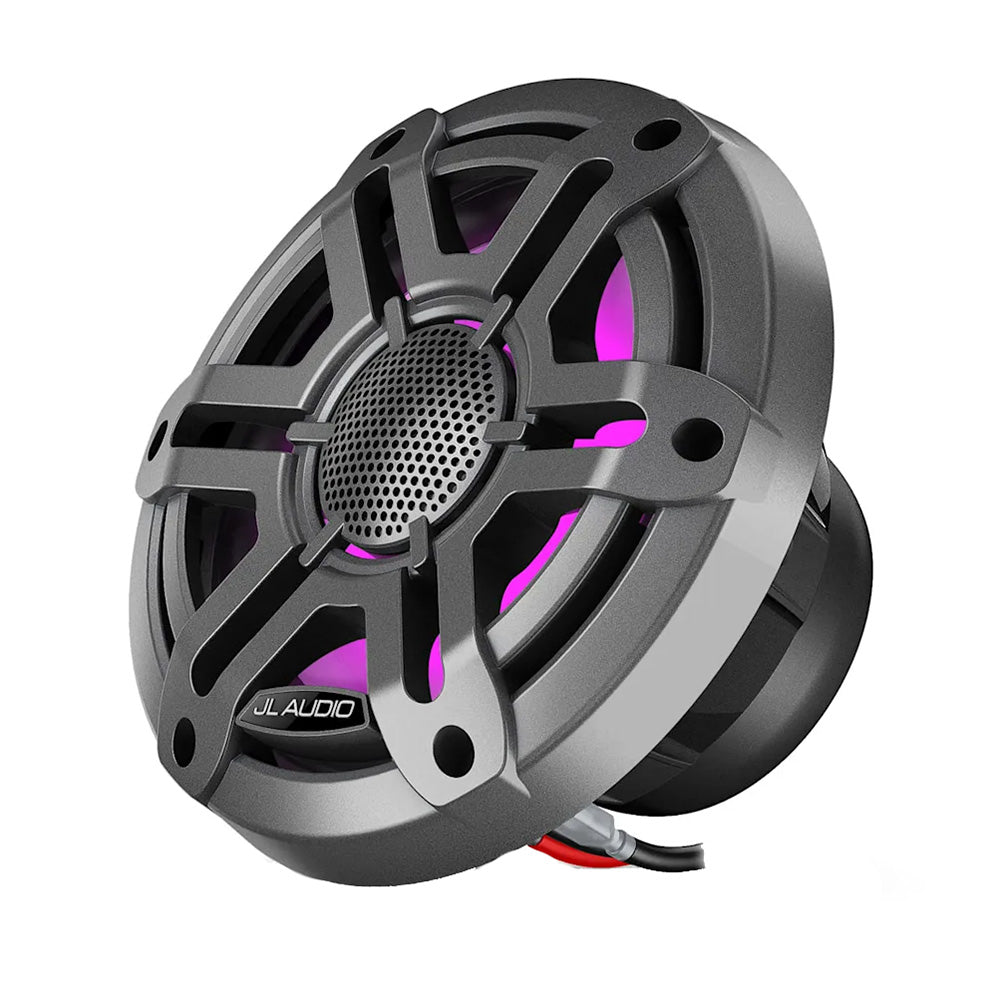 JL Audio M200 Marine Speakers 65 LED wGrey Sport Grille 0100475303