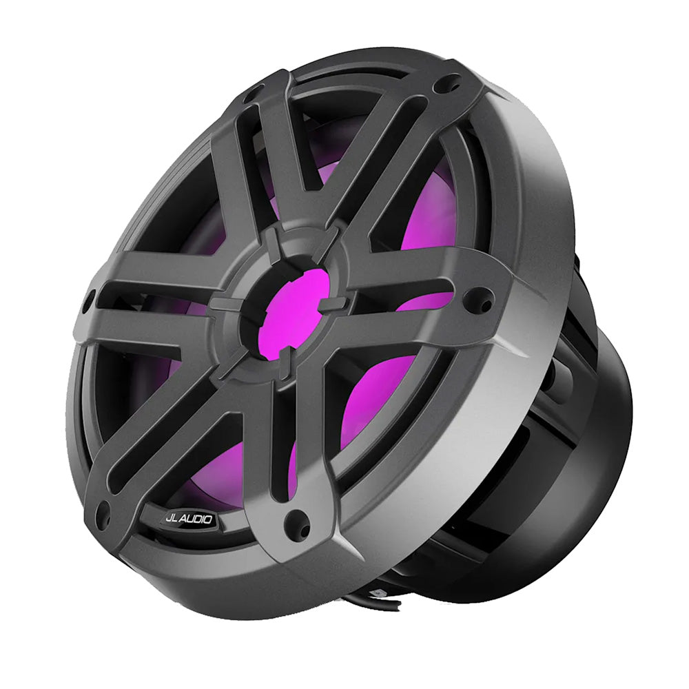 JL Audio M200 Marine Subwoofer 10 wLED  Grey Sport Grille 0100475901