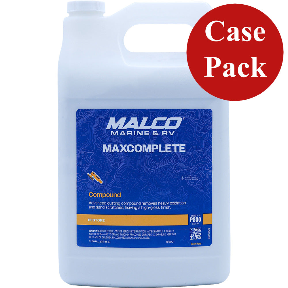 Malco MaxComplete Compound  1 Gallon Case of 4 163001CASE