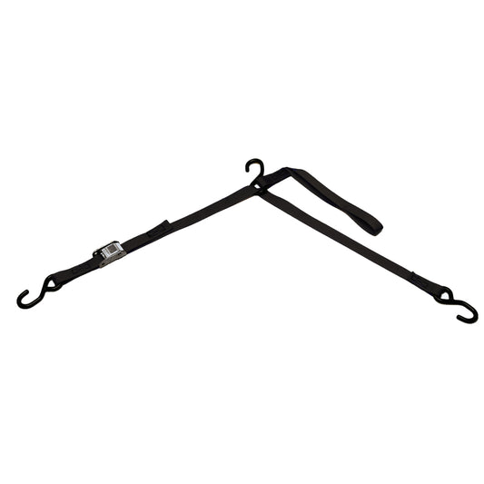 BoatBuckle PWC TriDown wCam Buckle  Soft Hook  1 x 6 F10972BK