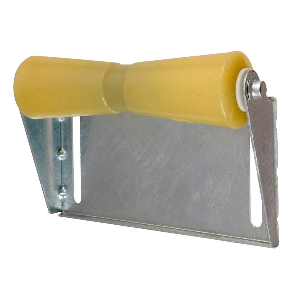 CE Smith Panel Bracket Assembly 12 Keel Roller  Yellow TPR 10455G