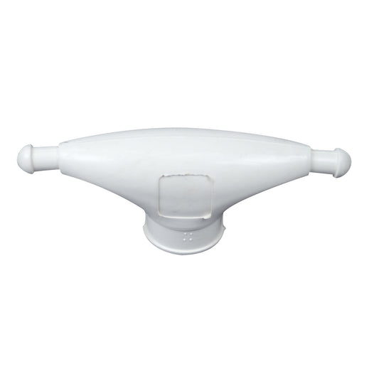 Whitecap Rubber Spreader Boot  Pair  Small  White S9202P