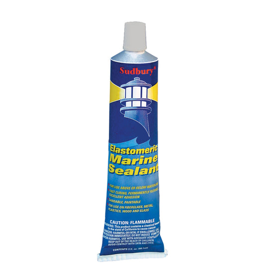 Sudbury Elastomeric 3 oz 89ml Sealant Tube  Clear 321