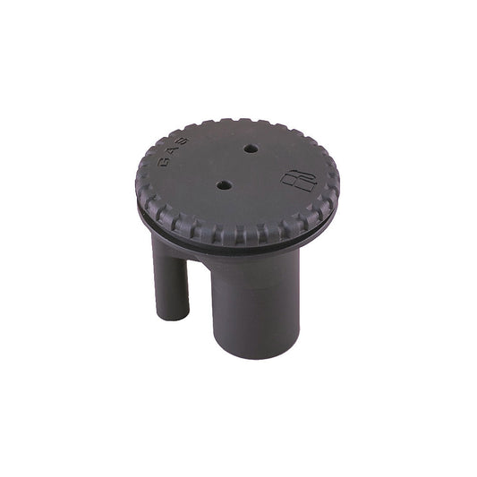 Perko 0543 Vented Fill f112 Hose  Straight Neck  Gas  Black 0543DPGBLK