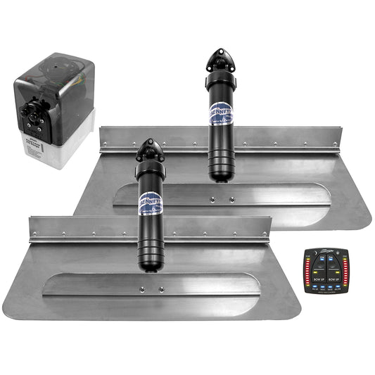 Bennett 2412ATP 24 x 12 Hydraulic Trim Tabs wATP 2412ATP