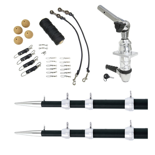 Tigress XD Top Mount System  18 Carbon Fiber BlackSilver Ultimate Rigging Kit 8867901