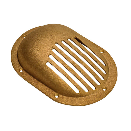GROCO Bronze Clam Shell Style Hull Strainer wMount Ring fUp To 1 Thru Hull SC1000