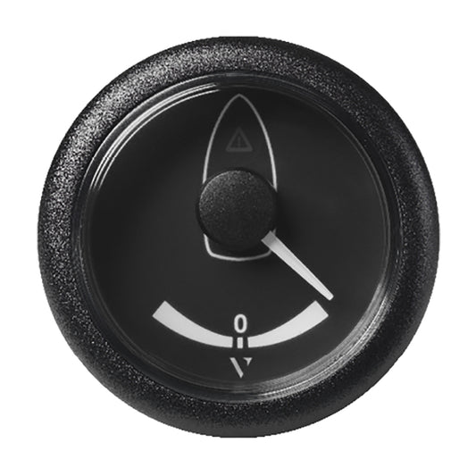 Veratron 52MM 2116 ViewLine Rudder Angle Gauge 40 STBPort  Black Dial  Bezel A2C59514154