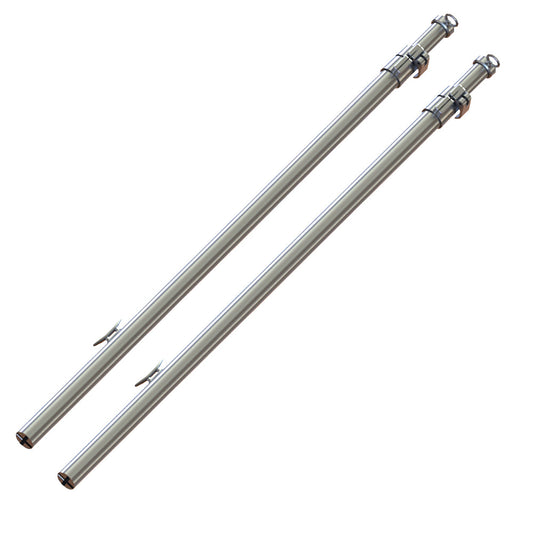 TACO TeleSun Aluminum Shade Poles wCarry Bag T107001VEL