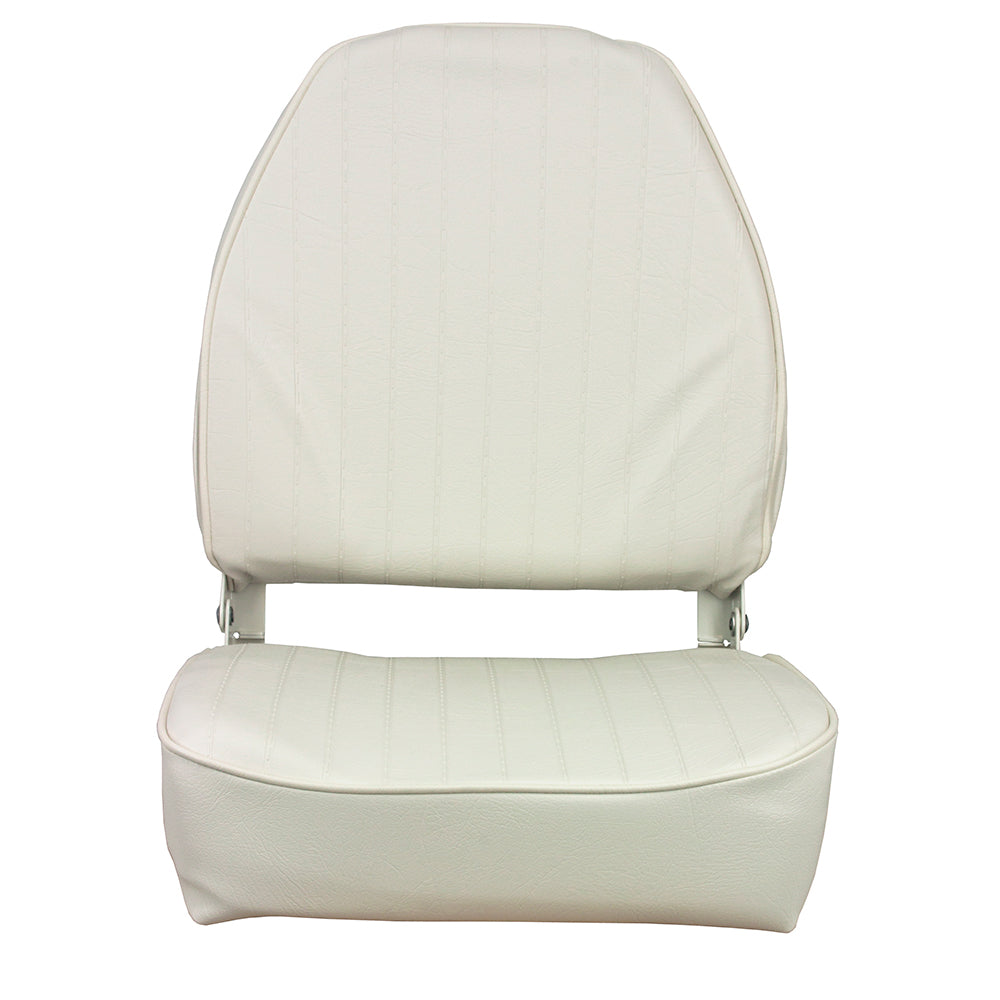 Springfield High Back Folding Seat  White 1040649