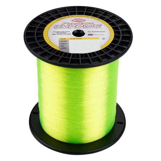 Berkley ProSpec Chrome HiVis Yellow Monofilament  80 lb  3750 yds  PSC5B80HVY 1543433