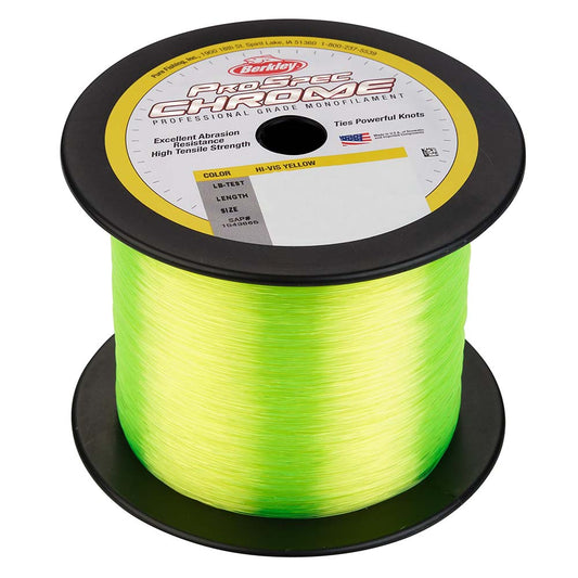 Berkley ProSpec Chrome HiVis Yellow Monofilament  60 lb  1000 yds  PSC1B60HVY 1543669