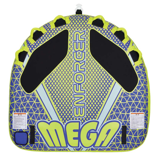 Full Throttle Mega Enforcer Towable Tube  3 Rider  Yellow 30220030000321