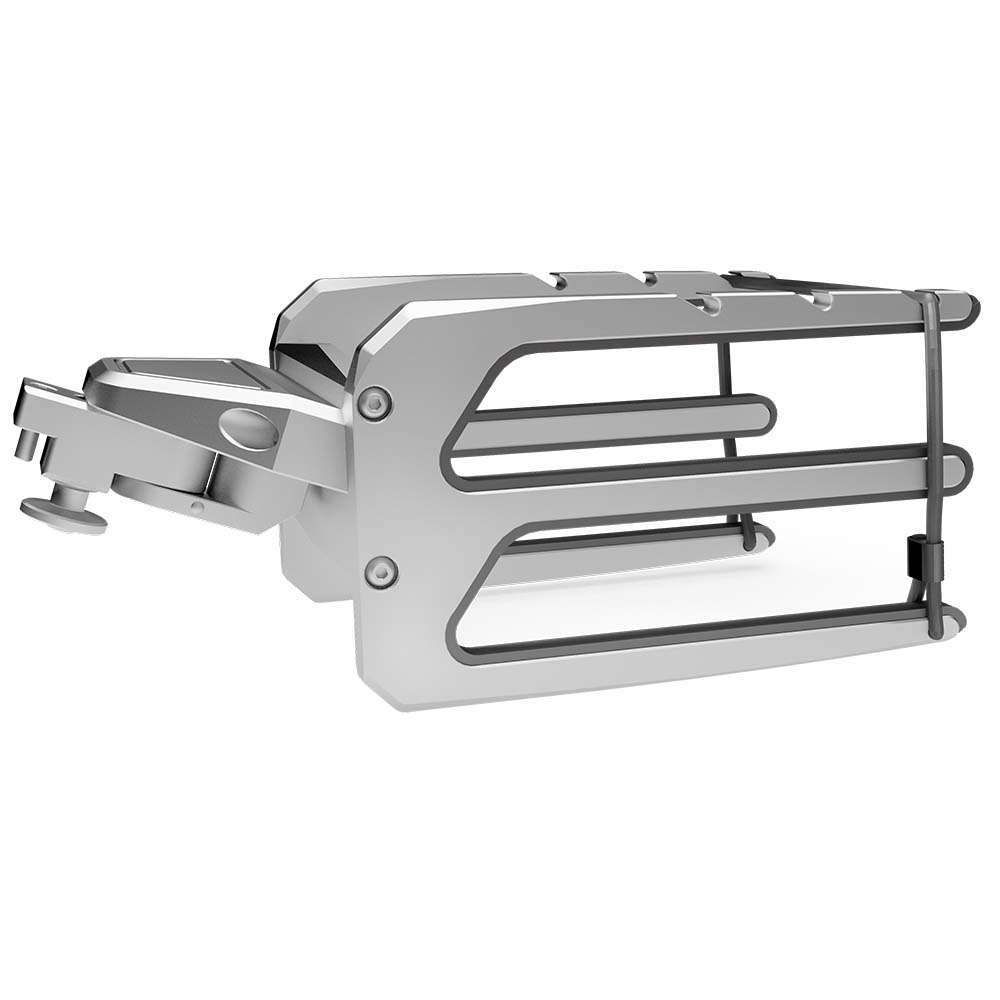 PTM Edge Swivel Bungee Board Rack  Silver P132761000TEBCL