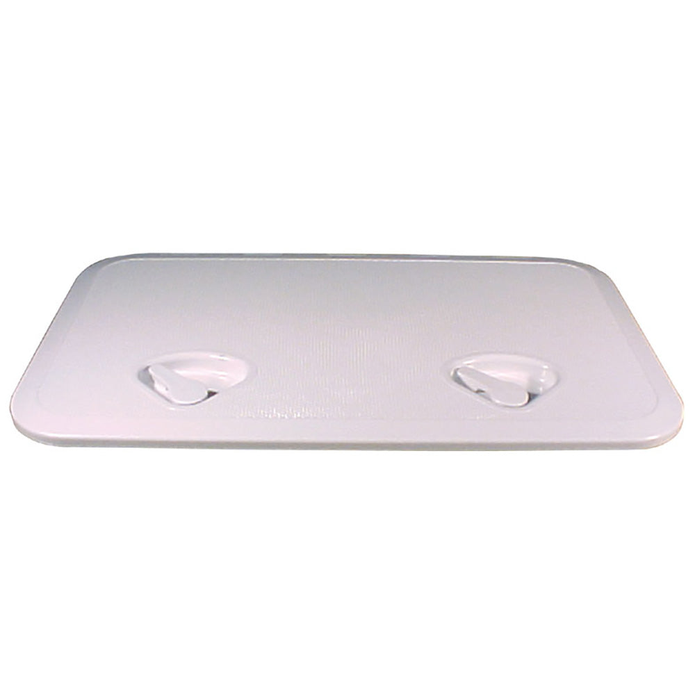 Beckson 14 x 24 Flush Hatch White  ASA Material  Acrylonitrile Styrene Acrylate HT1424AW